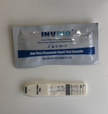 মারিজুয়ানা / ক্যানাবিস THC র‍্যাপিড টেস্ট ডিভাইস 25 Ng/ML সহ