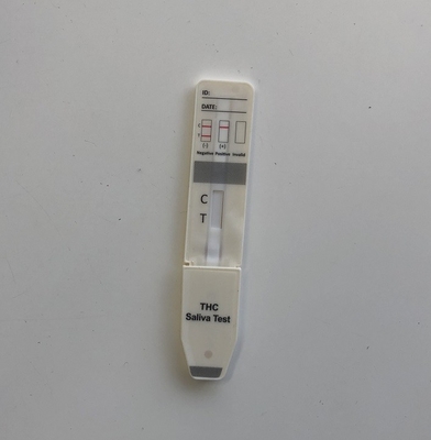 Cannabinoid ড্রাগ অপব্যবহার টেস্ট কিট একক THC লালা পরীক্ষা