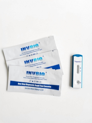 1.0ng/Ml Troponin I র‍্যাপিড টেস্ট কিট ডিভাইস সিরাম / প্লাজমা অ্যান্টিজেন
