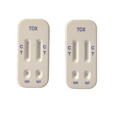 IgG IgM TOXO টক্সোপ্লাজমোসিস হোম টেস্ট কিট কলয়েডাল গোল্ড ক্রোমাটোগ্রাফি
