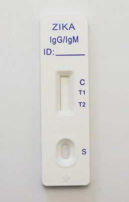 Zika Igg / Igm Rdt সংক্রামক রোগ দ্রুত পরীক্ষার কিট কার্ড