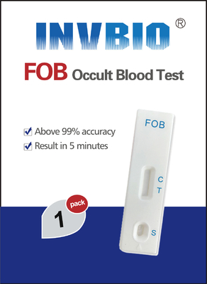 Invbio Ce অনুমোদিত ফেকাল অকল্ট ব্লাড টেস্ট Fob Rapid Kits