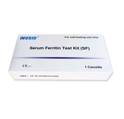 Ce Rapid Test Casset Self Testing One Step Ferritin Blood 5ng/Ml - 50ng/Ml