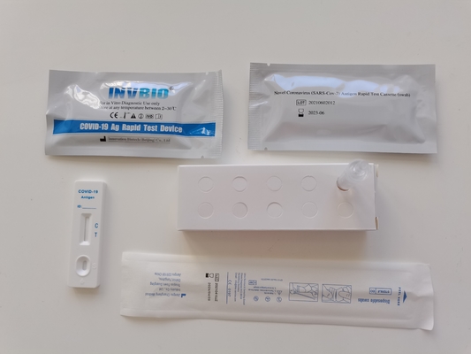 1pcs/Box Invbio অ্যাট হোম র‍্যাপিড কোভিড টেস্ট কিট জার্মানি বিফার্মের সাথে