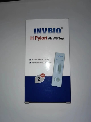 Ag Feces H Pylori Card Test Ce দ্রুত সনাক্তকরণ