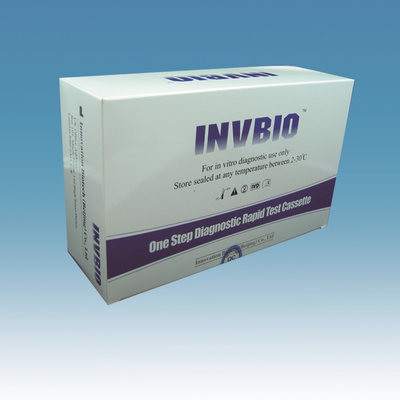 Invbio Chlamydia Trachomatis Antigen Rapid Test 98.39% নির্ভুলতা 25 টেস্ট/বক্স