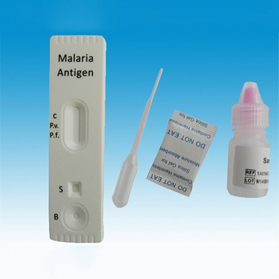 উন্নত সহজে বাড়িতে ম্যালেরিয়া Pf/Pv Ab Rapid Test Kits হোল ব্লাড