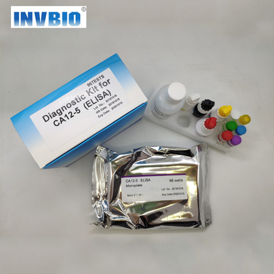 HAV IgM Elisa টেস্ট কিট প্লেট মানুষের ব্যবহার প্রতি বক্সে 96 টেস্ট