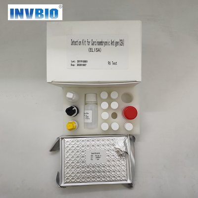 HAV IgM Elisa টেস্ট কিট প্লেট মানুষের ব্যবহার প্রতি বক্সে 96 টেস্ট