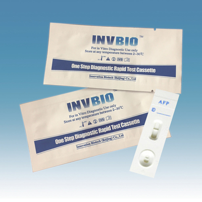 INVBIO হোল ব্লাড AFP আলফা ফেটোপ্রোটিন টেস্ট কিট ISO 13485