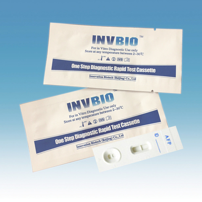 INVBIO হোল ব্লাড AFP আলফা ফেটোপ্রোটিন টেস্ট কিট ISO 13485