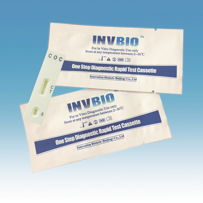 FDA COC কোকেন ড্রাগ এবিউজ টেস্ট কিট ক্যাসেট 3.00mm হোম টেস্টিং