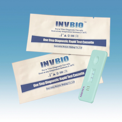 4.00mm ক্যাসেট MDA Tenamfetamine সঠিক ড্রাগ টেস্ট কিটস কার্ড
