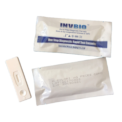 এক ধাপ নির্ভুল H. Pylori Ag Feces Rapid Test card rtk হোম টেস্ট কিট