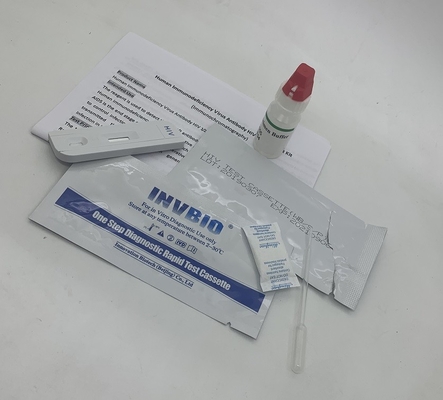 মেডিকেল IVD হোল ব্লাড ট্রাই লাইন এইচআইভি র‍্যাপিড টেস্ট কিট নির্ভুলতা 99%