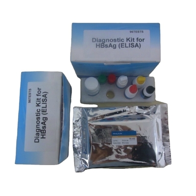 গবেষণা ডায়গনিস্টিক Hbsag Elisa কিট গুণগত এনজাইম Immunoassay মানুষের ব্যবহার